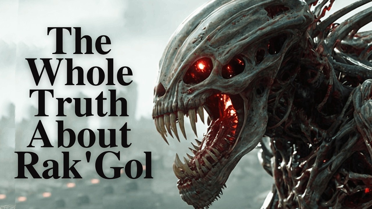 The Rak'Gol: The Only Creatures Stronger Than the Tyranids | Warhammer 40k Lore