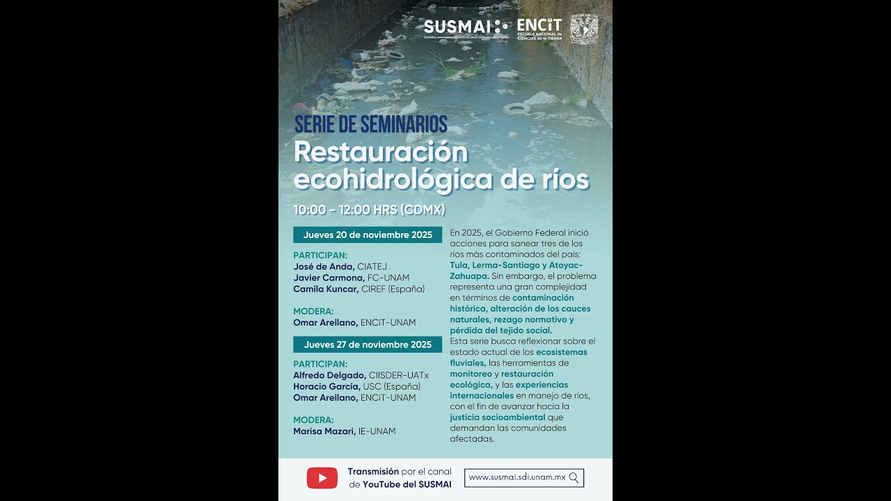 Seminario Restauración Hidrológica de ríos