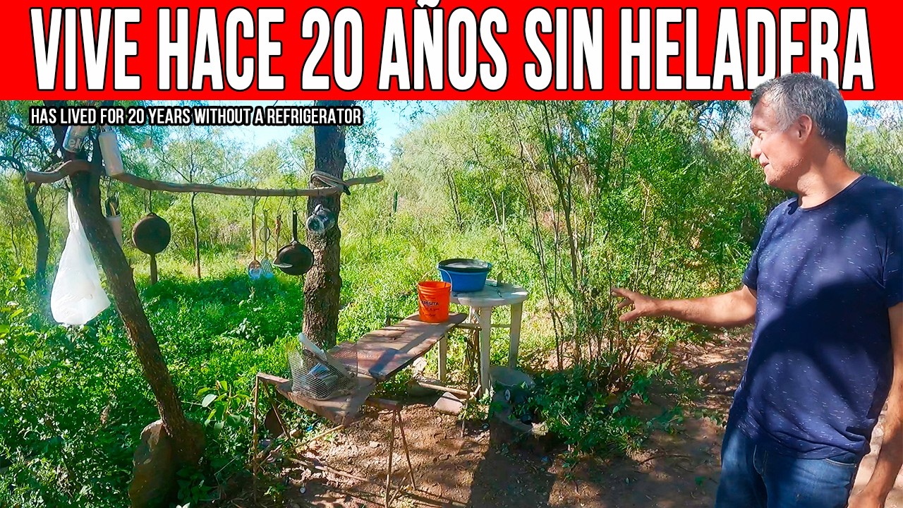 Es Maestro Rural, VIVE AISLADO y FELÍZ MONTE ADENTRO [Sierras De Córdoba]