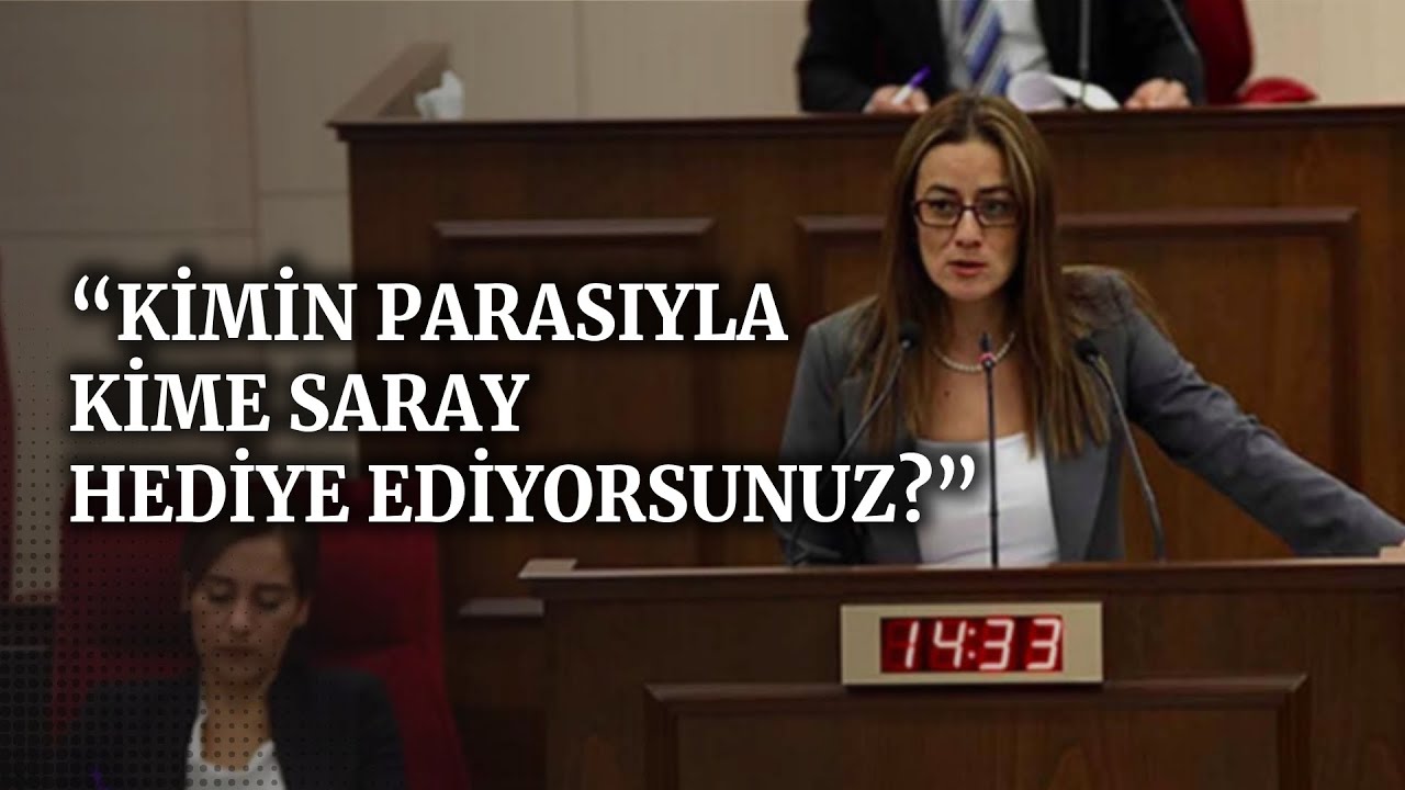 Kuzey Kıbrıslı vekil Doğuş Derya BirGün TV'de: Kimin parasıyla kime saray hediye ediyorsunuz?