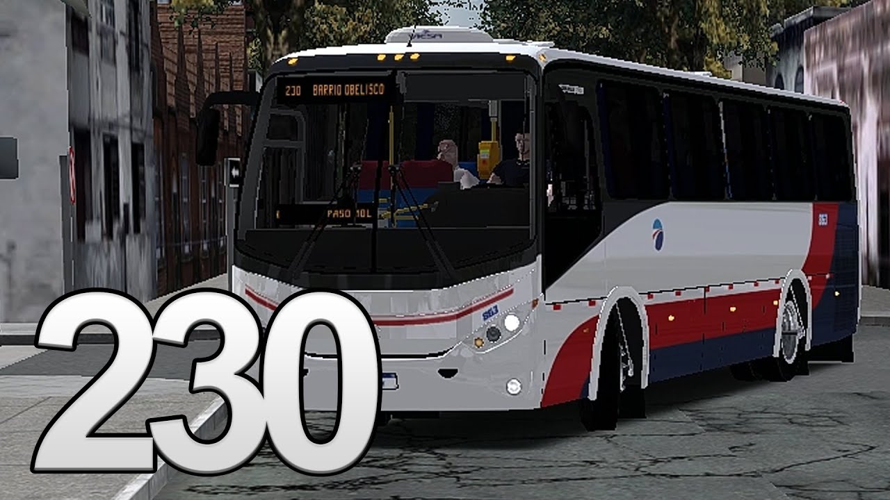 【 OMSI 2 】— Linea 230 - CUTCSA | Mapa Montevideo Ficticio v3.1