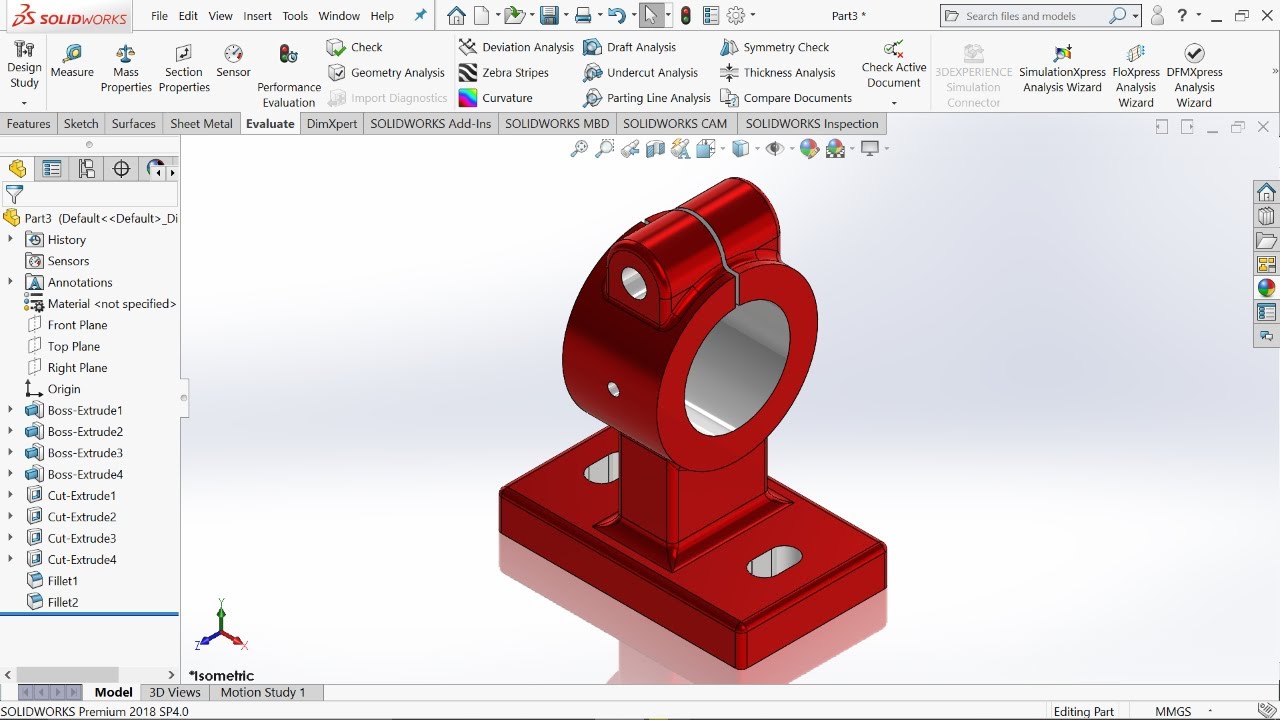 solidworks tutorial feed guide part 95