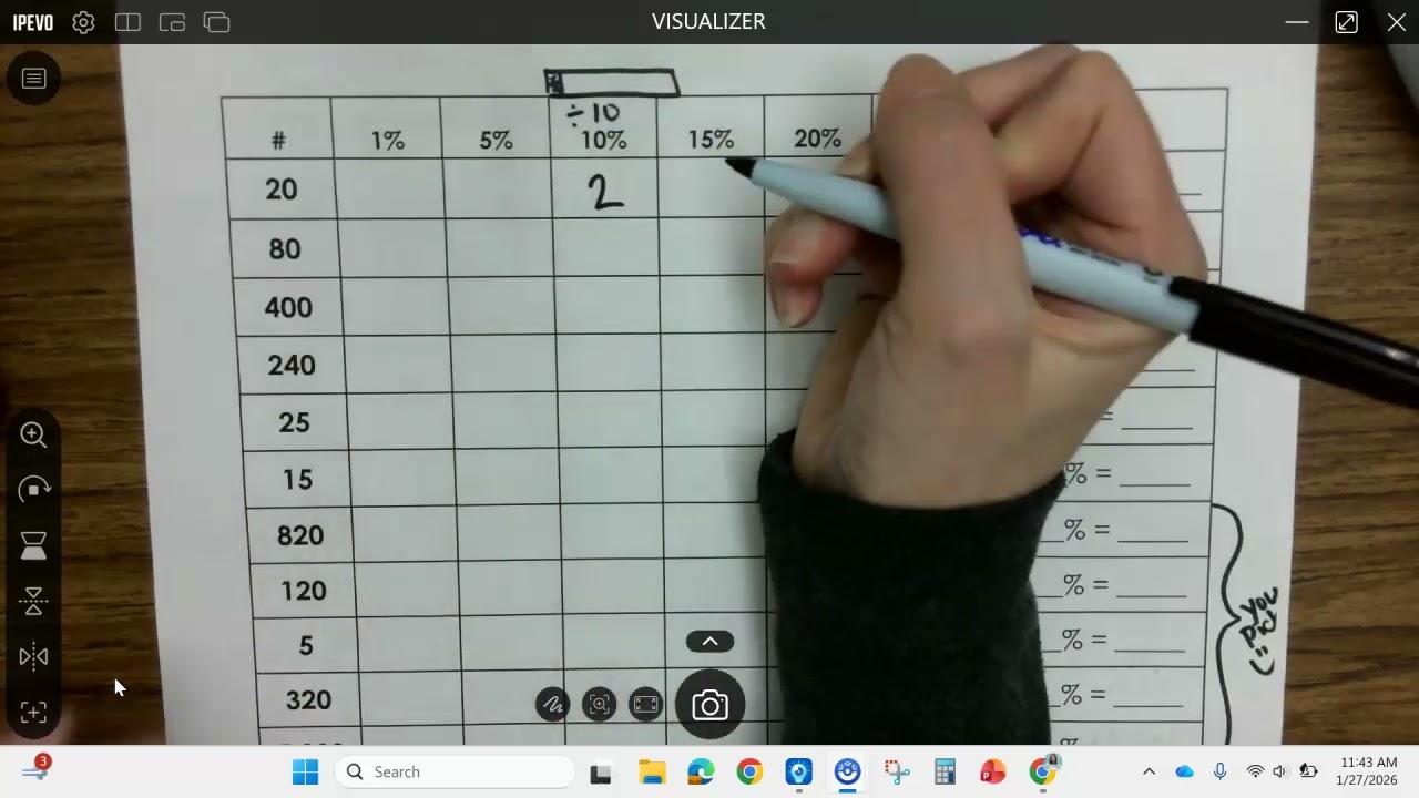Percent of a Number Day 2 Video