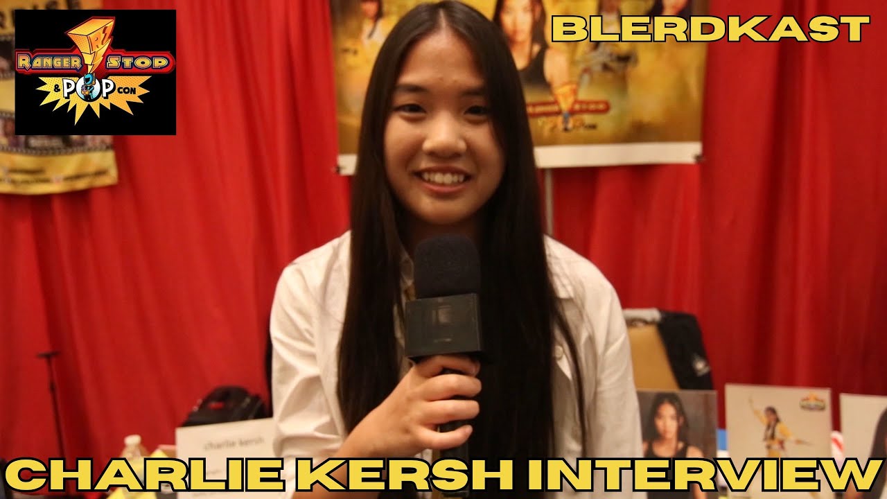 Blerdkast: Interview with Power Rangers actress Charlie Kersh | RangerStop & Pop Atlanta 2024