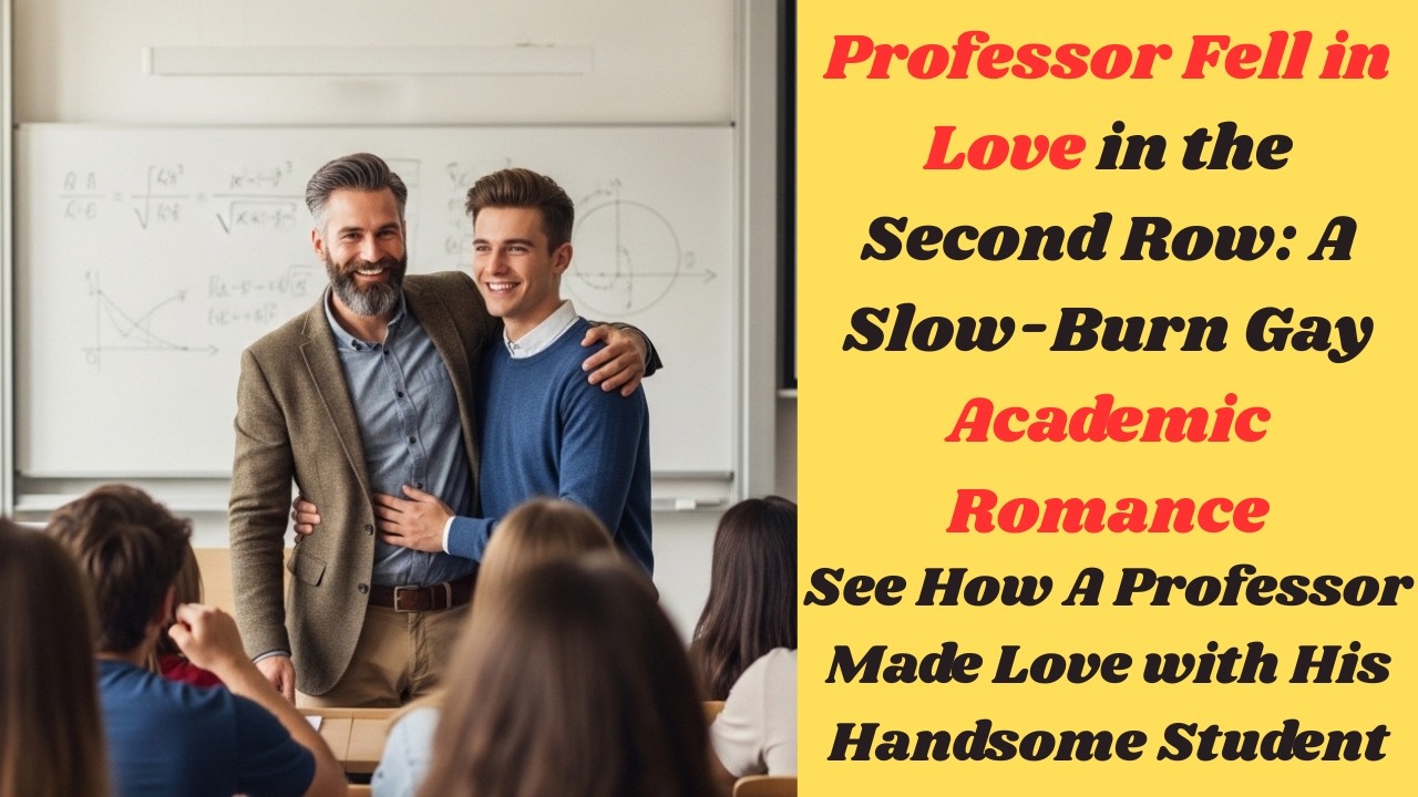 What the Seminar Taught Him: A Slow-Burn Gay Romance Between a Student and His Professor | Gay Story