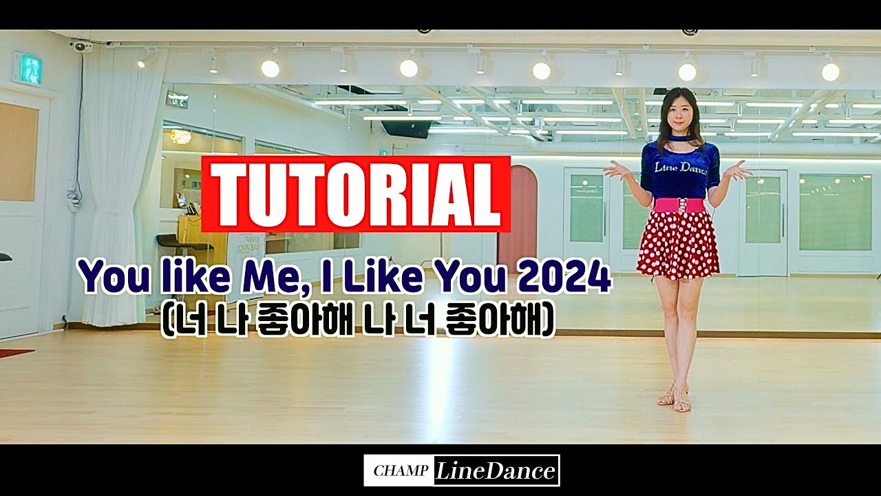 [월요초중급반] You like Me, I Like You 2024 (너 나 좋아해 나 너 좋아해) LineDance | 초급라인댄스 | 너 나 좋아해 나 너 좋아해 | 스텝설명