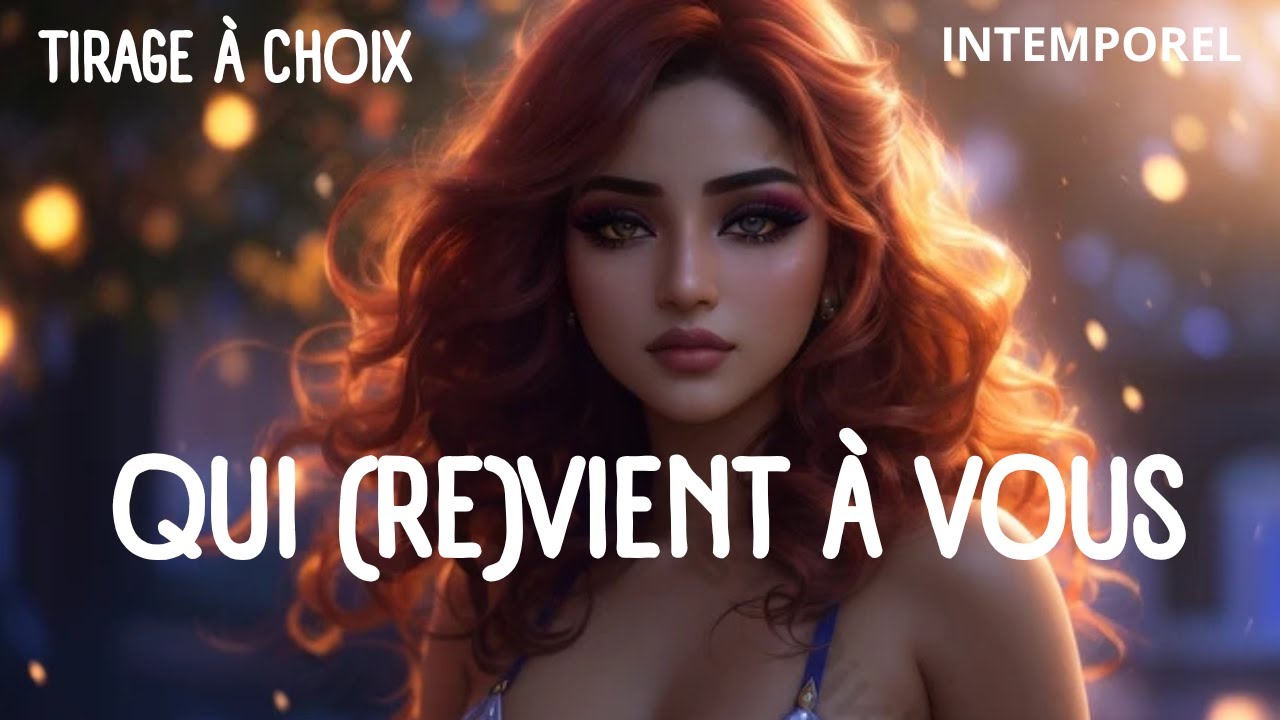 QUI (RE)VIENT À VOUS ? TIRAGE À CHOIX - INTEMPOREL