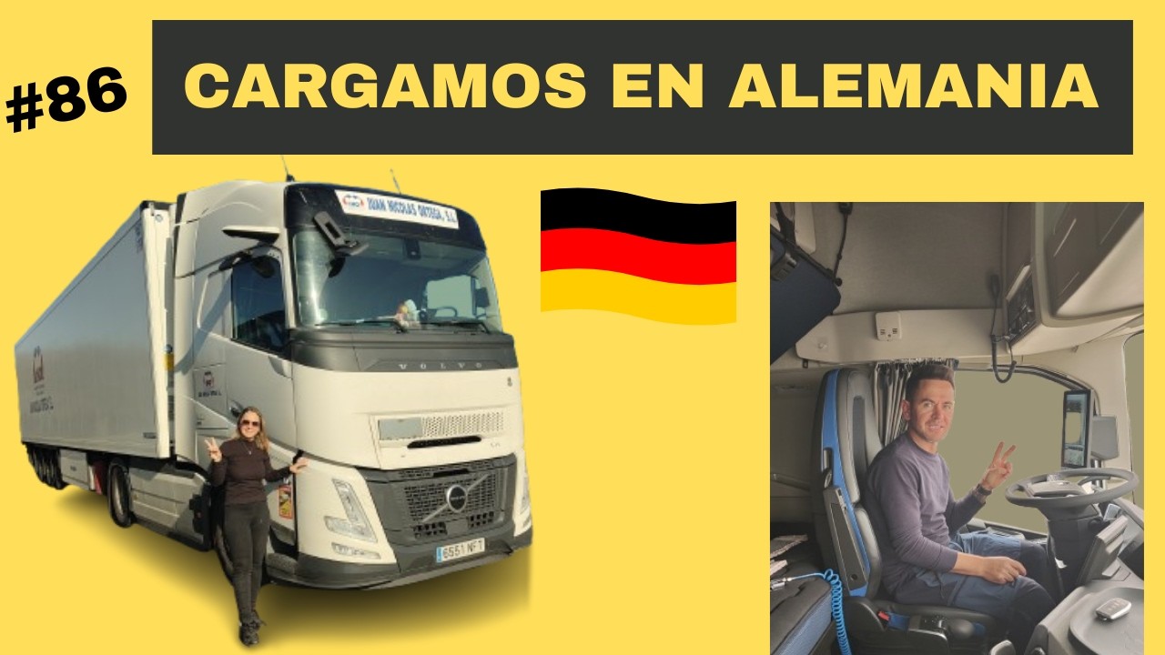 Primera CARGA en ALEMANIA!#86 #truck #trucker #volvo #europa #alemania #camioneros #work #lkw #vlog