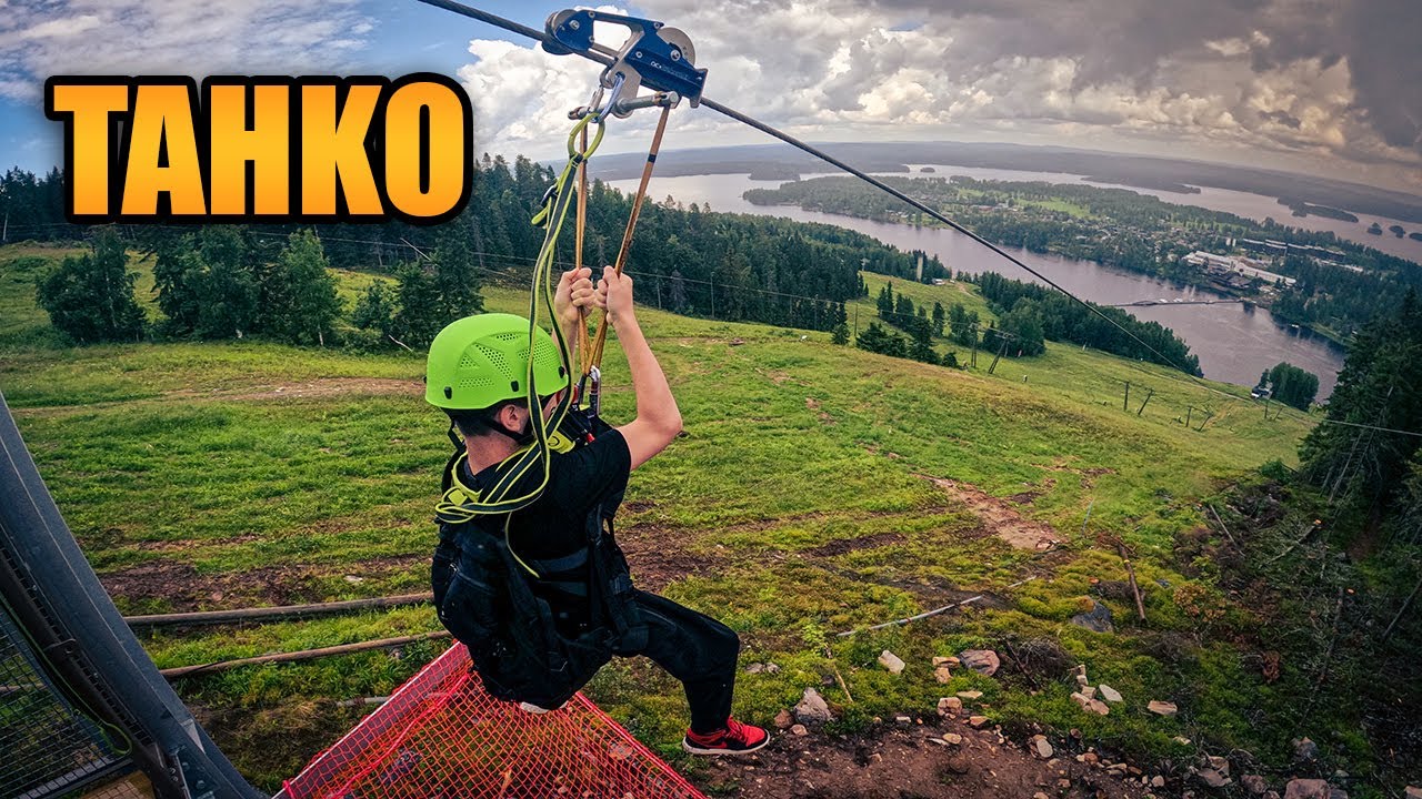 Suomen pisin vaijeriliuku ja muuta siistiä Tahkolla!
