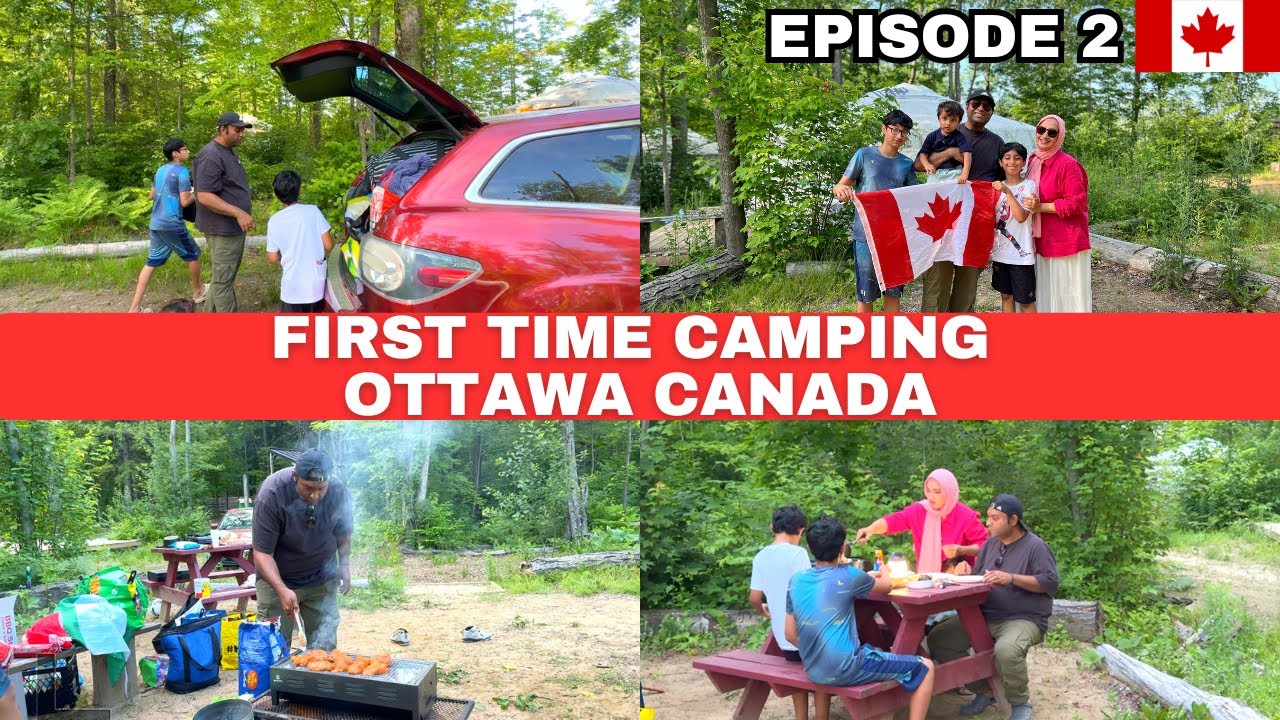 UNEXPECTED START OF OUR FIRST SUMMER CAMPING TRIP IN CANADA🇨🇦Toronto to Montreal Road Trip EP 2.