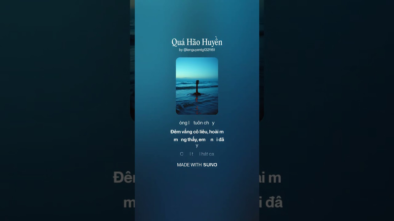 Quá Hão Huyền (nhạc và lời Chí Thành Danh, số 632) cover AI 