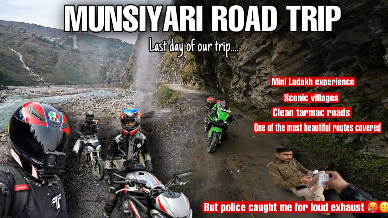 MUNSIYARI ROAD TRIP | ZX10R 2022| MUNSIYARI TOUR VIA PITHORAGARH | LOHAGHAT| ROAD TRIP ON ZX10R 2022