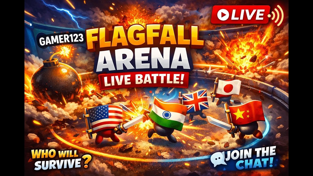 Learn Geography - Nation Flags Battle royale