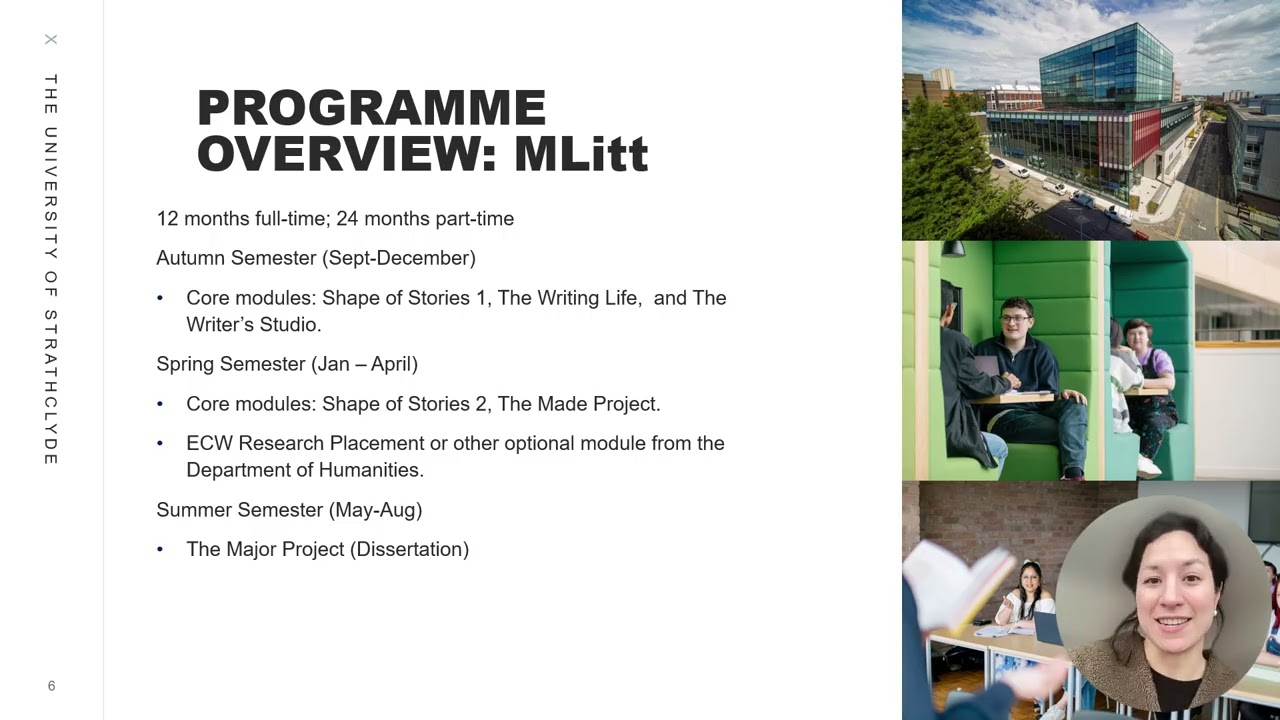 Creative Writing - MLitt and MFA