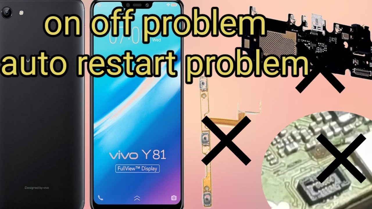 vivo y81 auto restart on off problem solution, y81i, 83,85 vivo logo restart problem fix