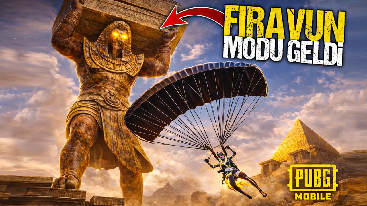 EFSANE FİRAVUN MODU SONUNDA GELDİ &Ccedil;OK &Ouml;ZLEMİŞİZ ! | PUBG MOBİLE