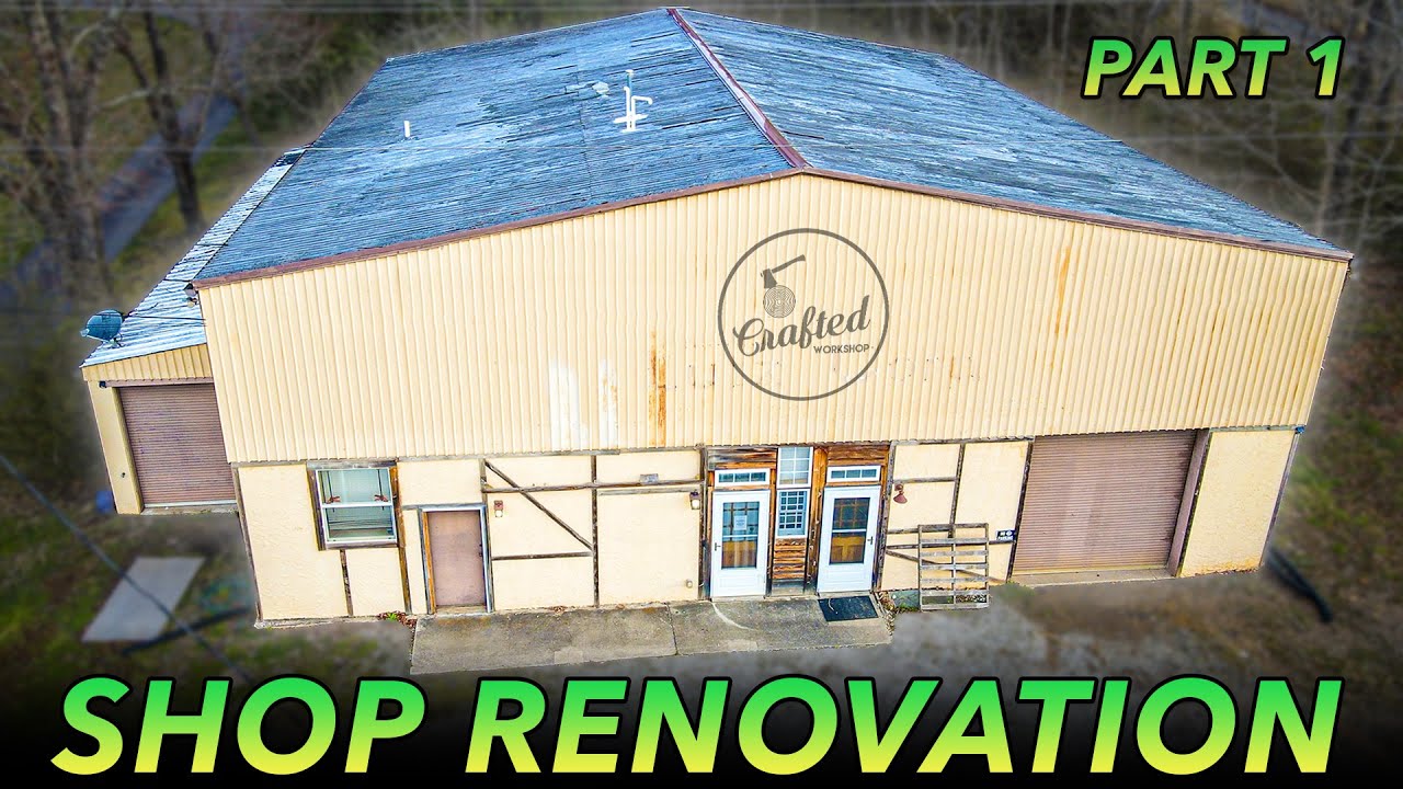 RENOVATING My 50 Year Old Workshop Part 1 : Demolition & Waterproofing