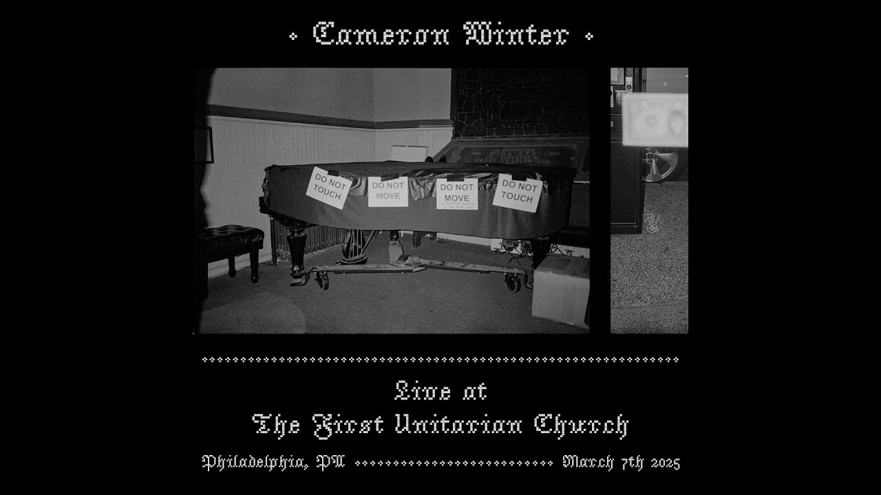 Cameron Winter - Live at The First Unitarian Church // 03 07 2025