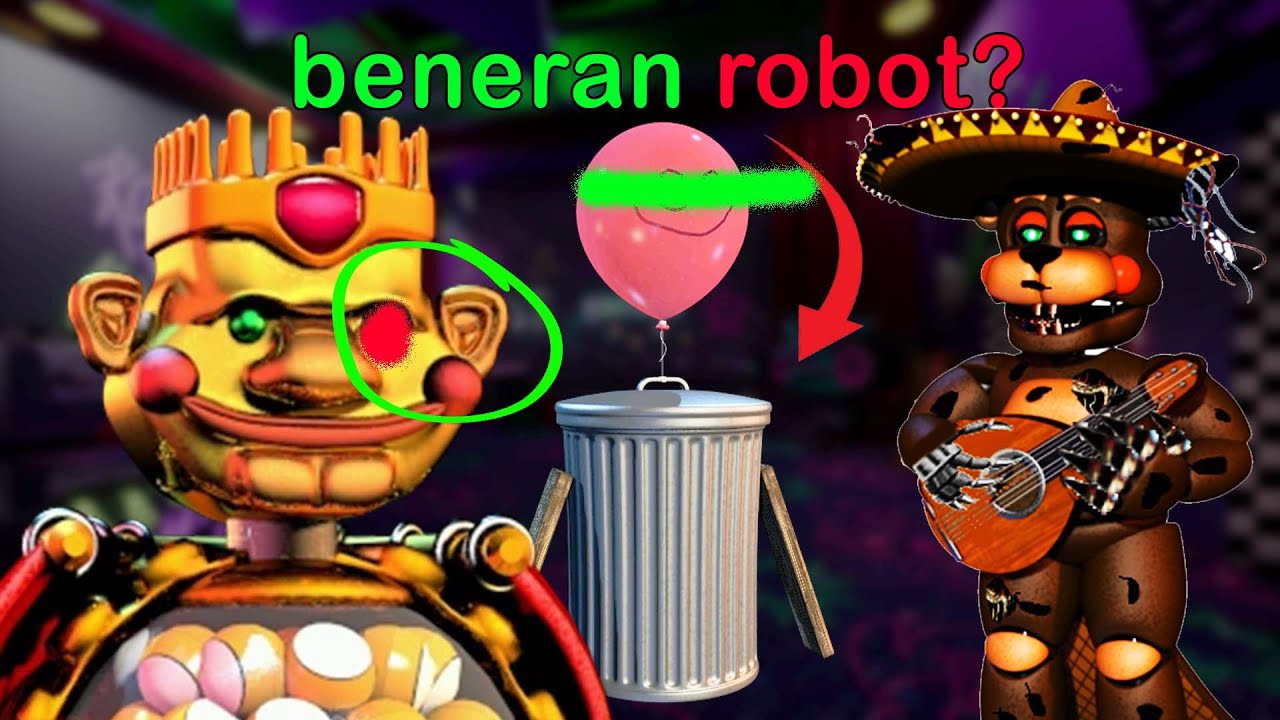 SIAPAKAH UNSPECIFIED dan Mr. CAN DO? Animatronics Five Nights At Freddys