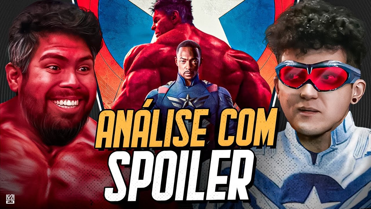 Potencial Desperdiçado! Capitão América: Admirável Mundo Novo E MUITO RUIM? @miguellokia
