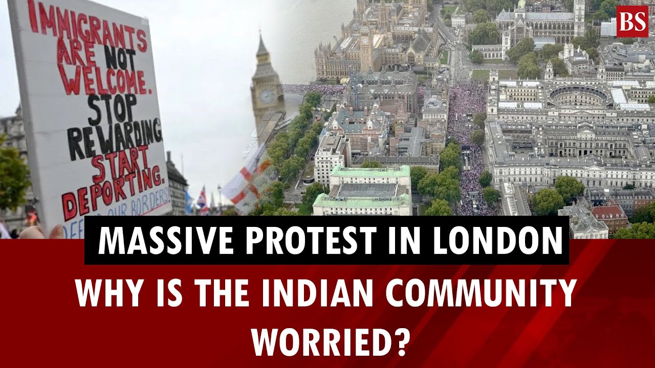 Massive anti-immigrant protest in London: Why is Indian community worried? | UK news