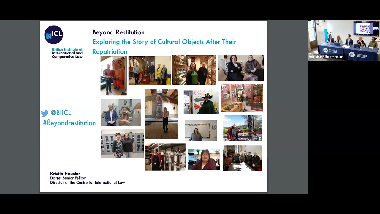 Beyond Restitution: What happens to cultural objects after their return?
