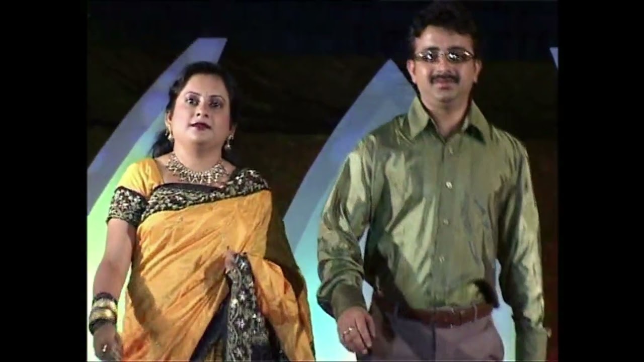 Couple fashion show   NOV 2008 salalah telugu cultural talent