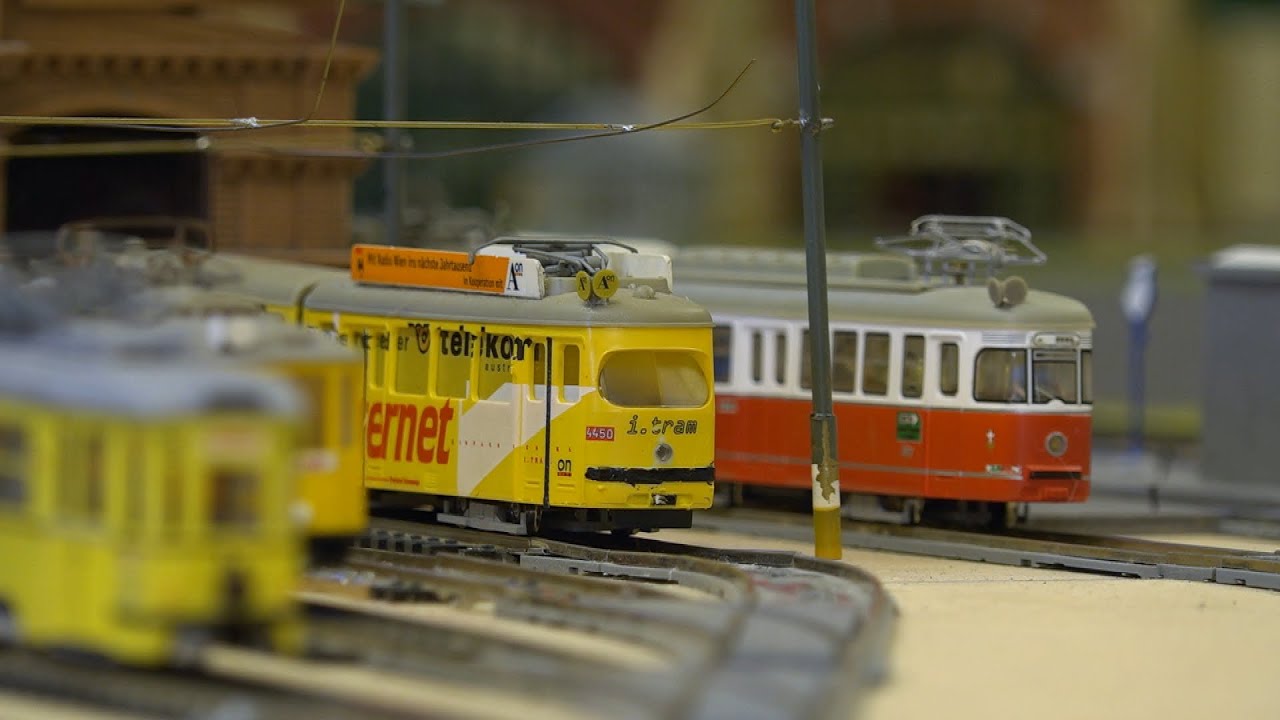 Eröffnung der Modellstraßenbahnanlage in Bruck an der Leitha