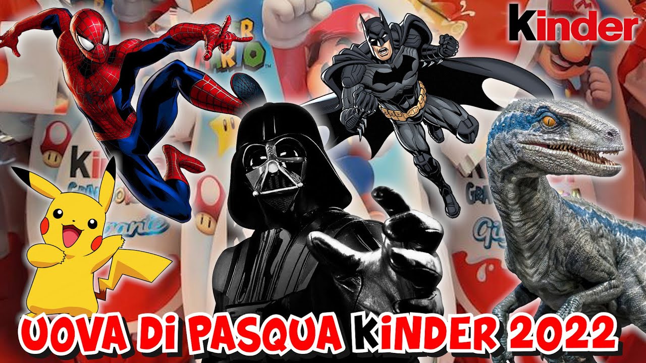TUTTE le UOVA di PASQUA KINDER 2022! SCOPRIAMOLE INSIEME!