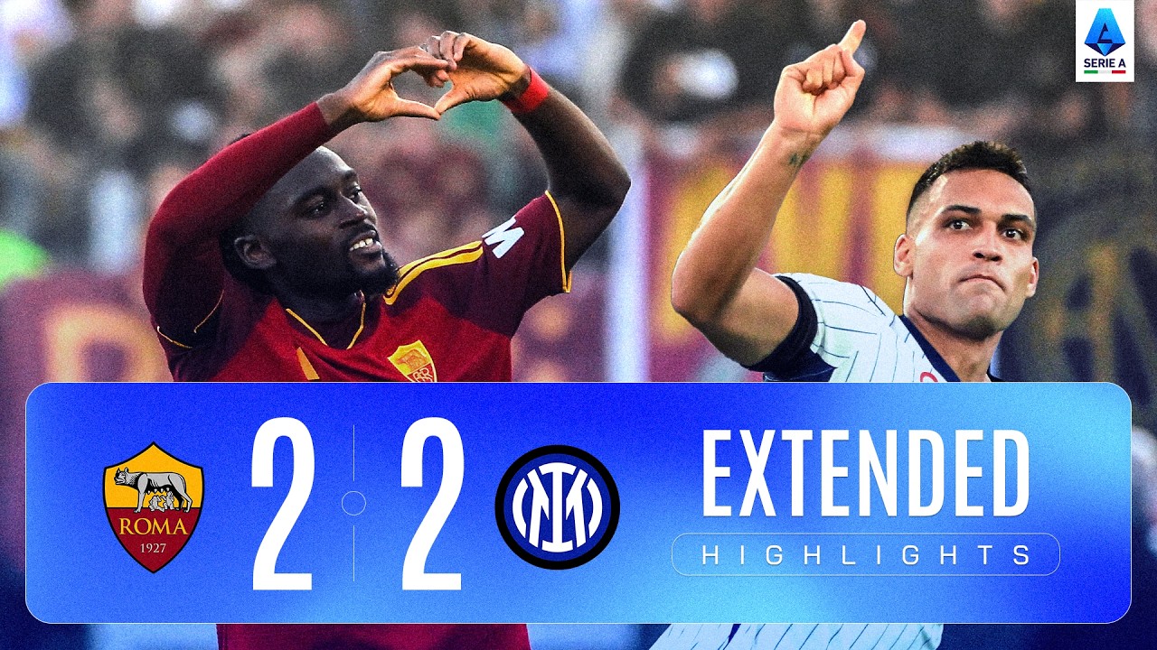 ROMA-INTER 2-2 | EXTENDED HIGHLIGHTS | SERIE A 2026/27