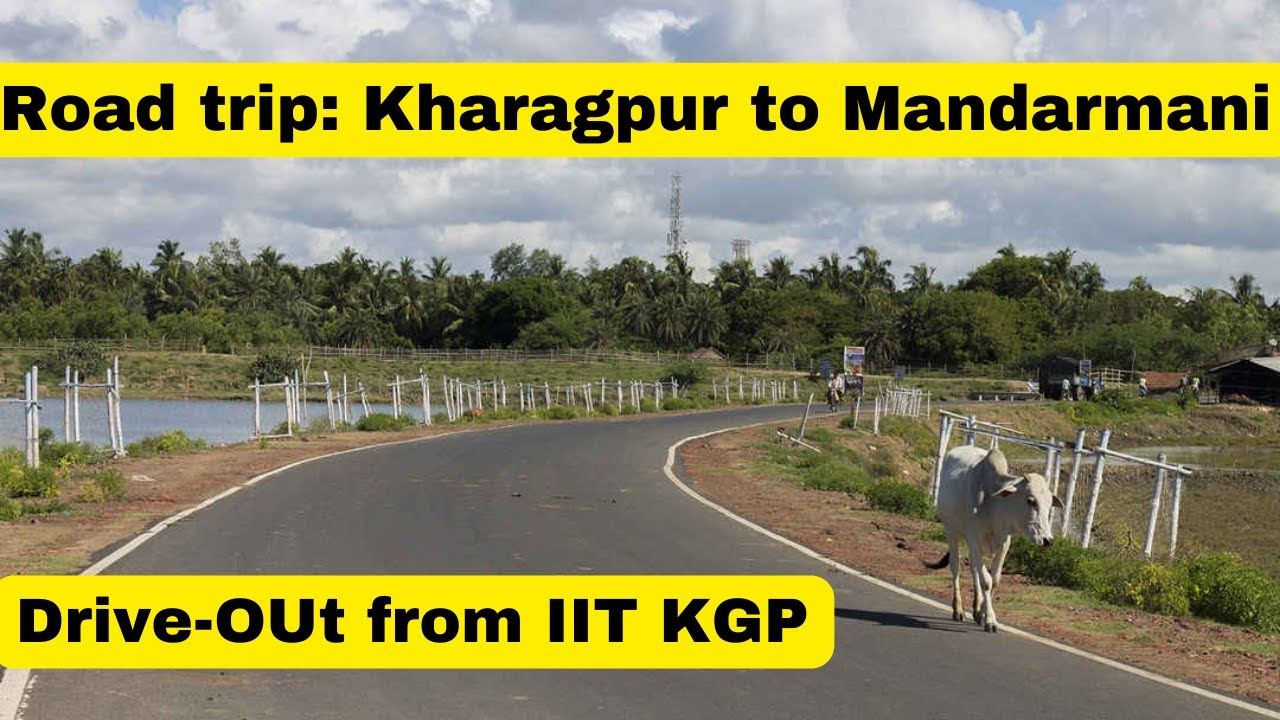 Road Trip From IIT Kharagpur to Mandarmani Beach Mandarmani Tour 2023 #iitkharagpur #mandarmani #kgp