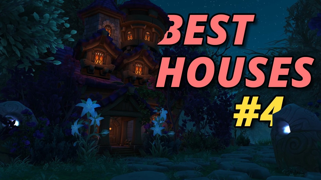 Night Elf Houses Made in ONE Day