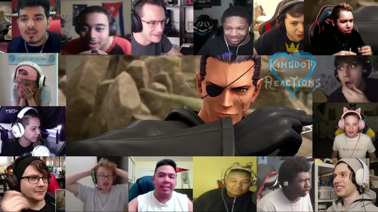 Kingdom Hearts III - ReMind DLC Trailer Reaction Mashup