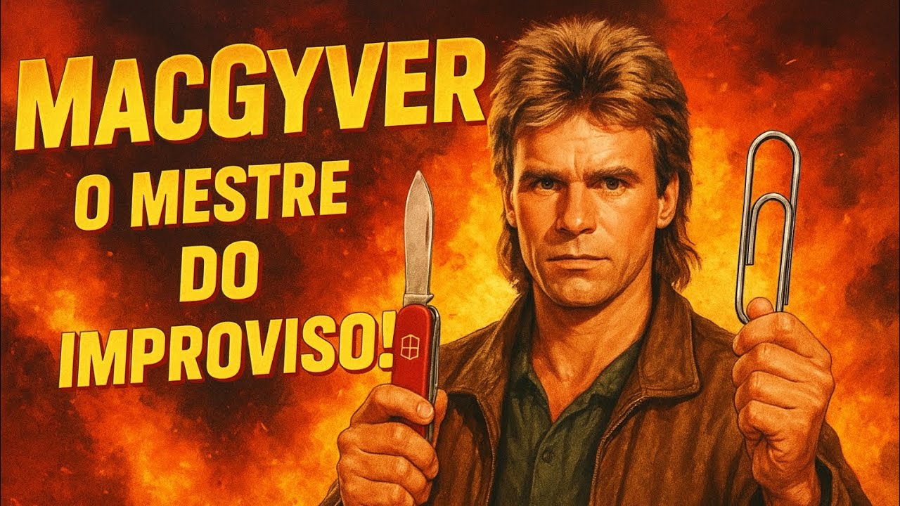MacGyver – O Homem que Vencia Vilões com Um Clipe de Papel!