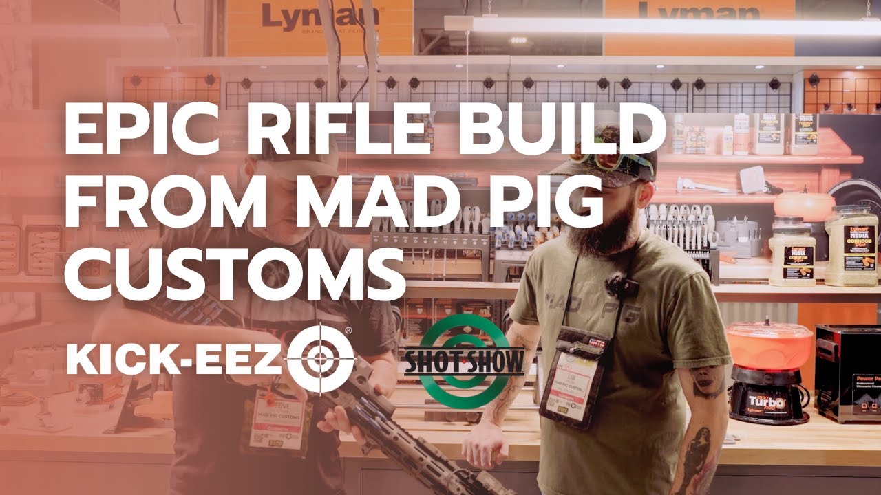 Компания Mad Pig Customs демонстрирует впечатляющую сборку винтовки | Выставка SHOT Show 2026