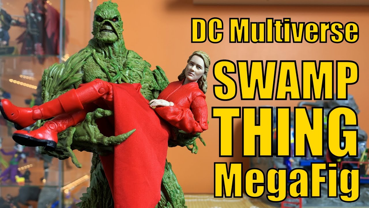 DC Multiverse | Swamp Thing MegaFig | DC Rebirth | McFarlane Toys | DC Comics | Alan Moore