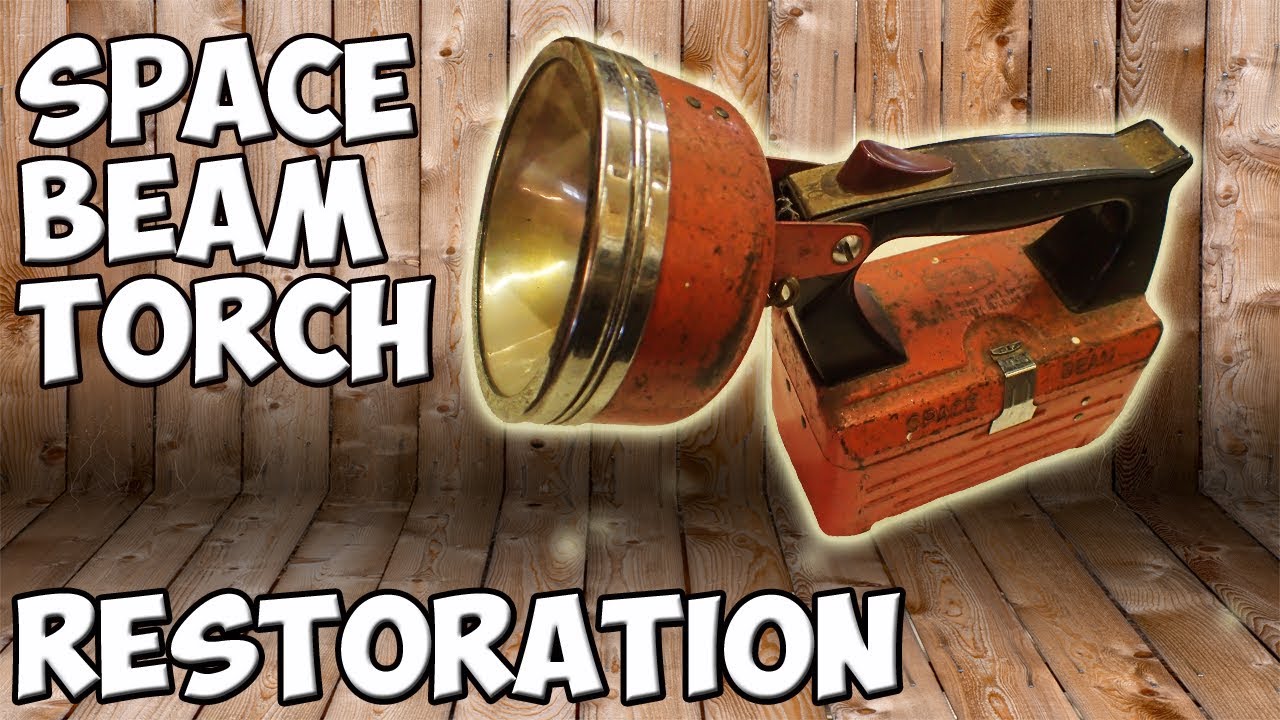 1970's  Space Beam Torch - Lets Restore It