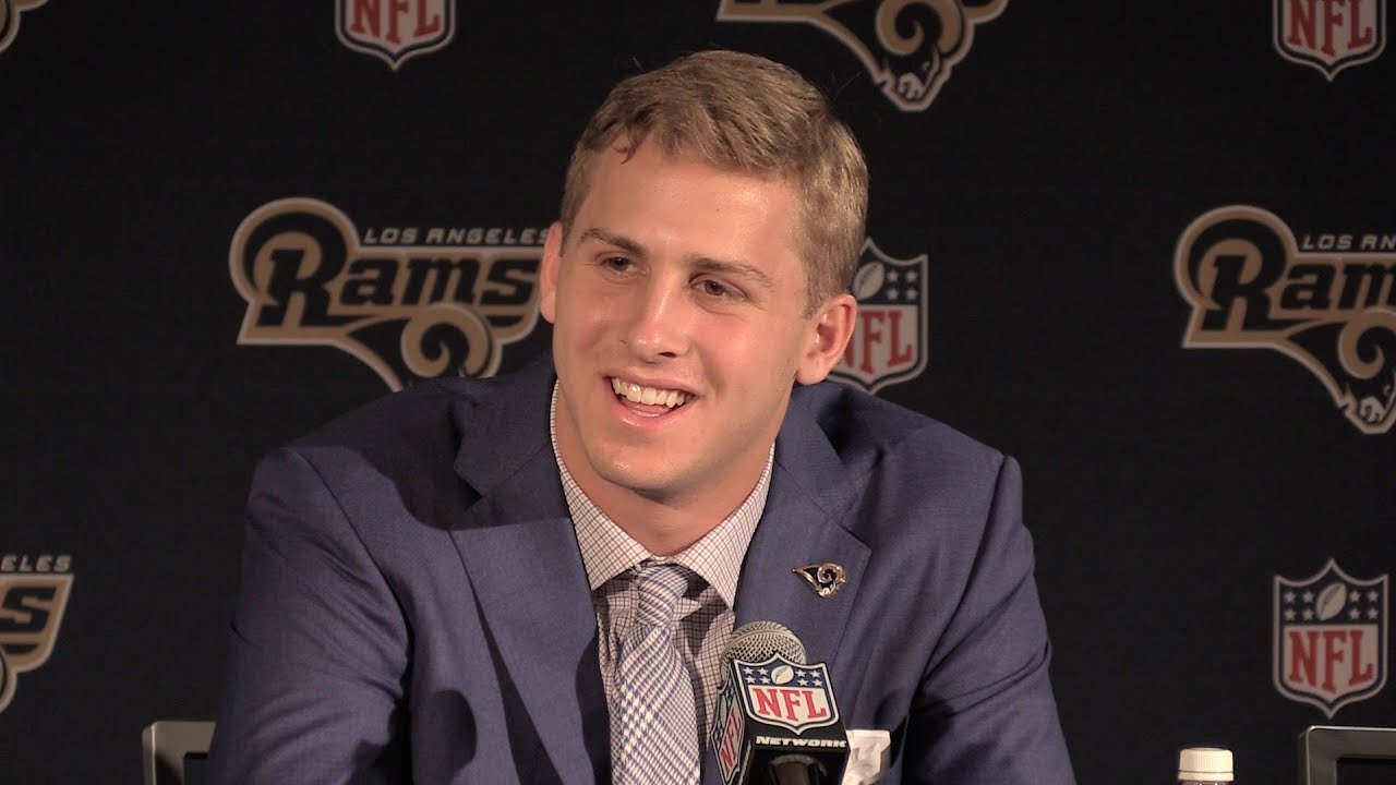 Rams quarterback Jared Goff's introductory press conference
