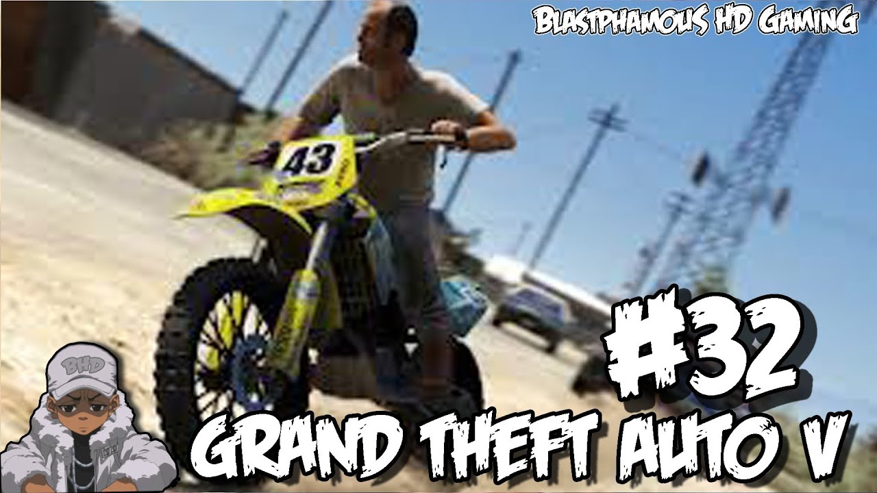 ►►ГОТОВИМСЯ К СЛЕДУЮЩЕМУ БОЛЬШОМУ ГРАБЛЕНИЮ - Grand Theft Auto V Часть 32 Вроде как (с Blastphamo...