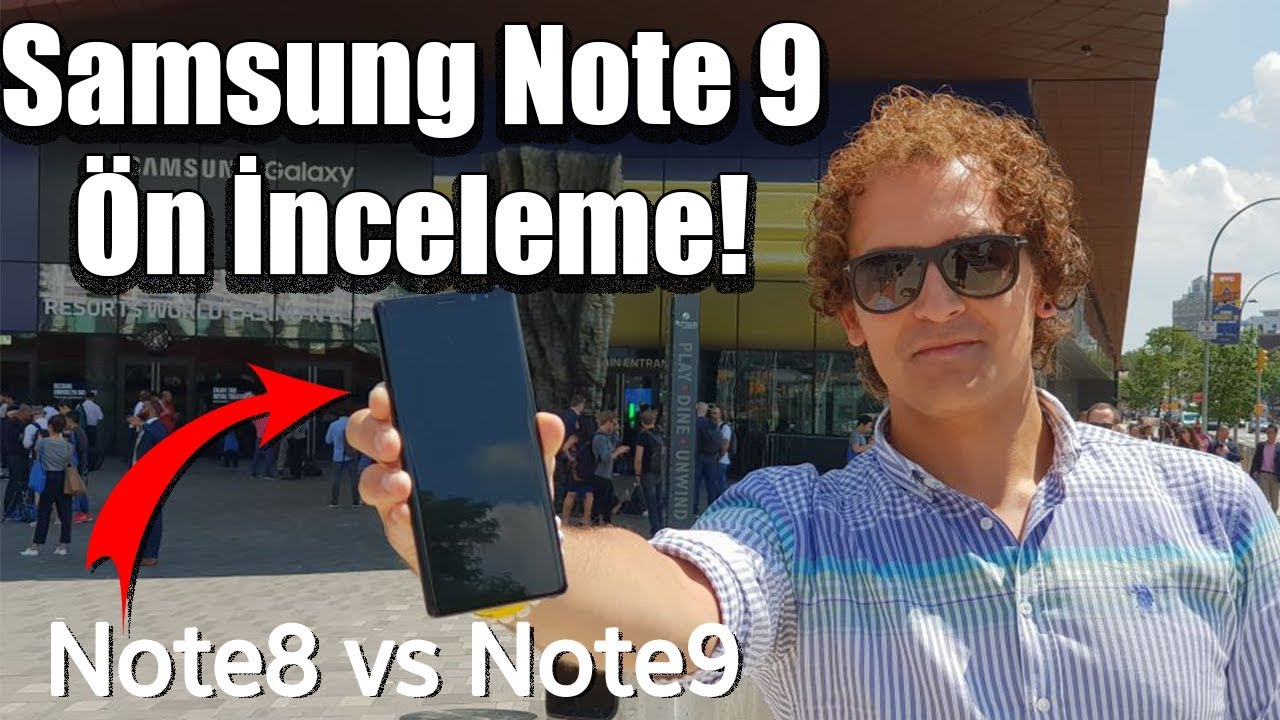 Samsung Galaxy Note 9 Ön inceleme - Note 8 VS Note 9 | 1 TERABAYTLIK TELEFON!