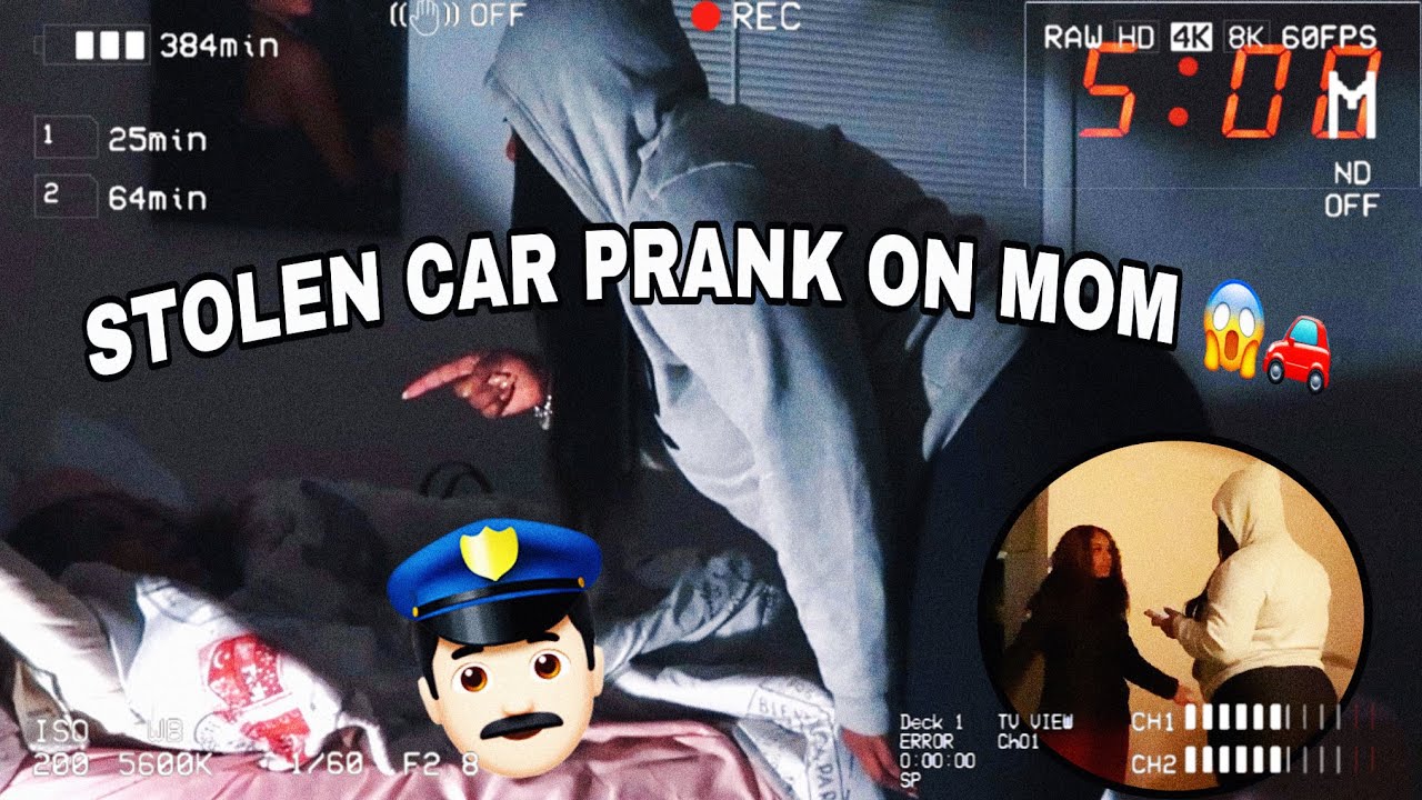 I STOLE MY MOMS CAR!! **SHE CALLED THE COPS** 🥴 | Semaj Lesley