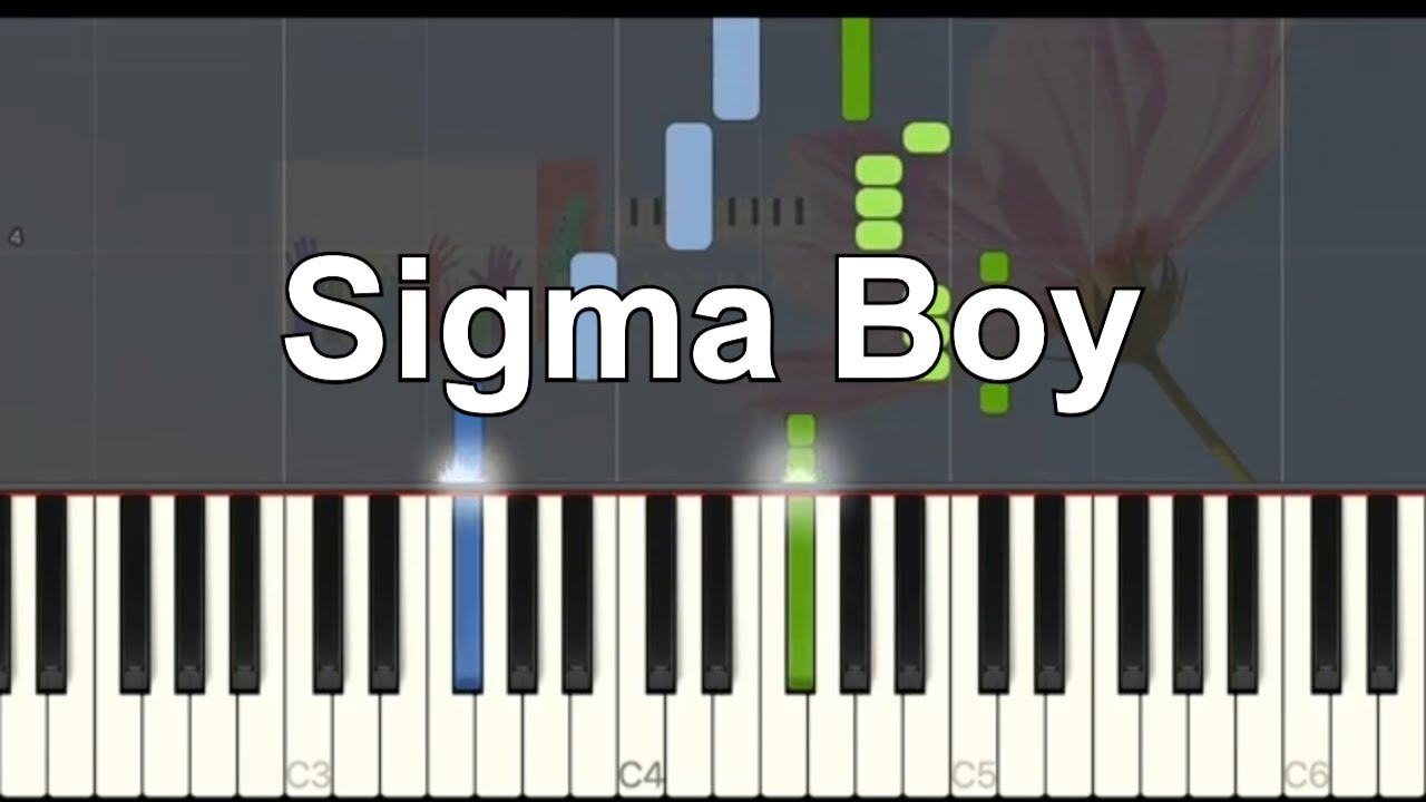 Betsy - Sigma Boy - Easy piano tuto