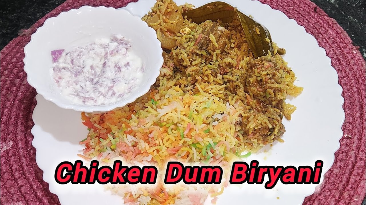 🔥🍗Dum Ki Rani Chicken Biryani👑MUH MAI KHATE HI SWAD DUGNA 👑🍛Aaj Ghar Pe Lagi Biryani Ki Mehfil#viral