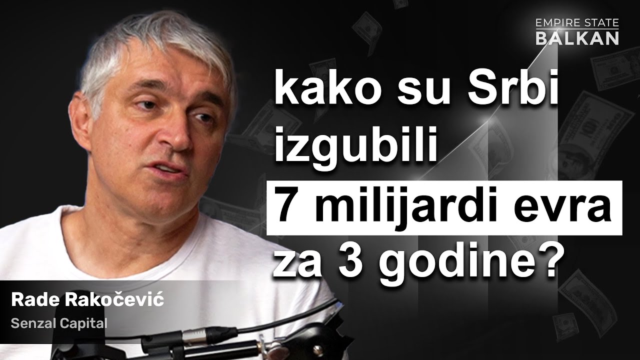 Rade Rakočević: Kako postati uspešan investitor i zaštititi novac od inflacije | E046