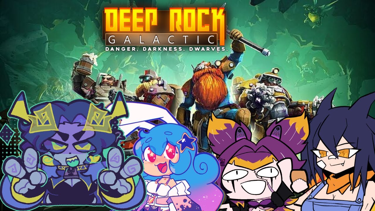 Deep Rock Galactic w/ StormyCharger, penzles, cynderence