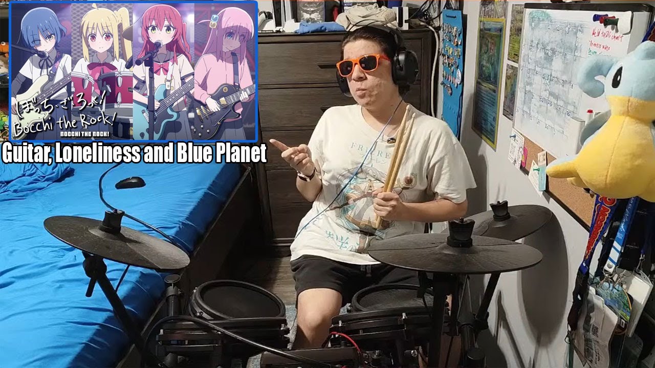 Guitar, Loneliness and Blue Planet on Drums is NOT EASY! (Bocchi the Rock)