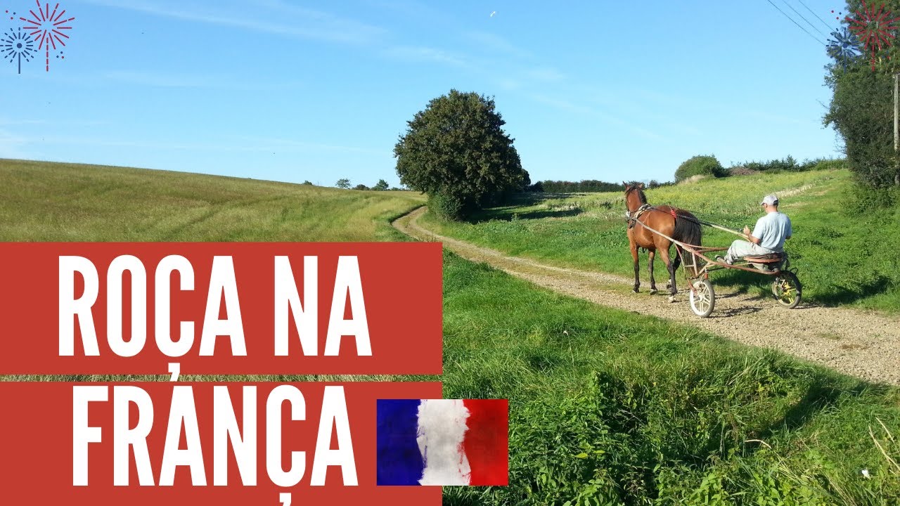 FUGINDO para o CAMPO na FRANÇA 🇫🇷 💘