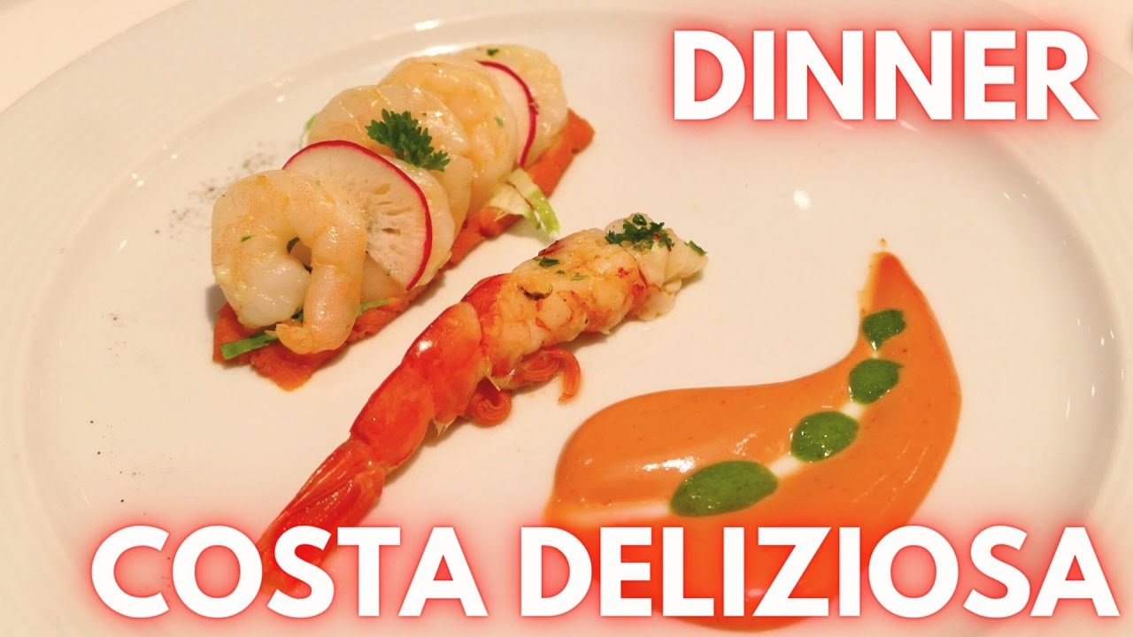 COSTA DELIZIOSA DINNER