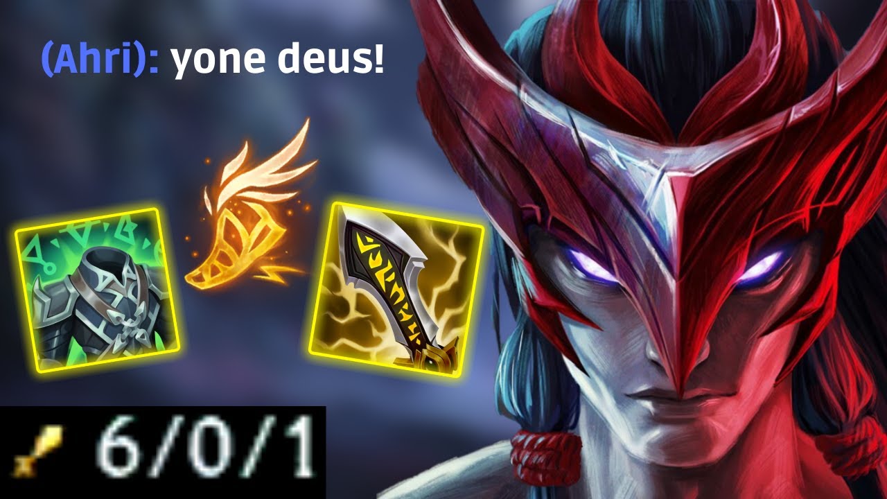 GANHE SEMPRE NO TOP DE YONE! - YONE VS YORICK - LEAGUE OF LEGENDS