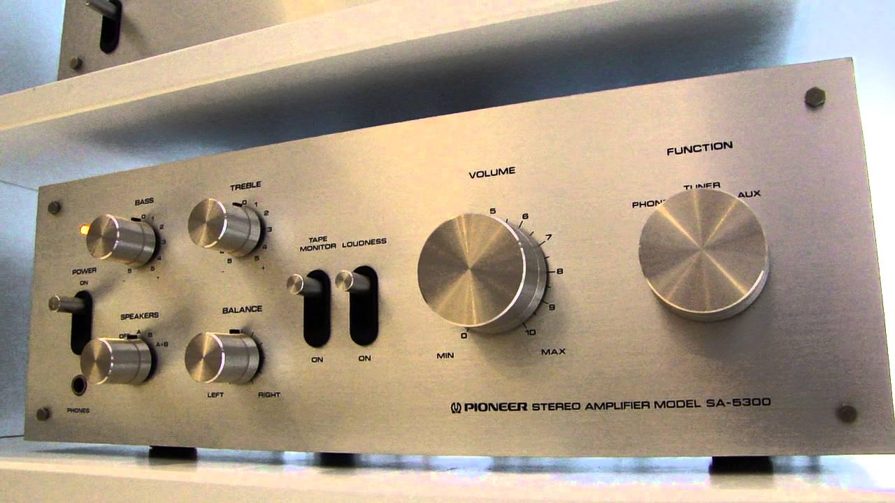 PIONEER SA-5300 & PIONEER TX-5300 TEST
